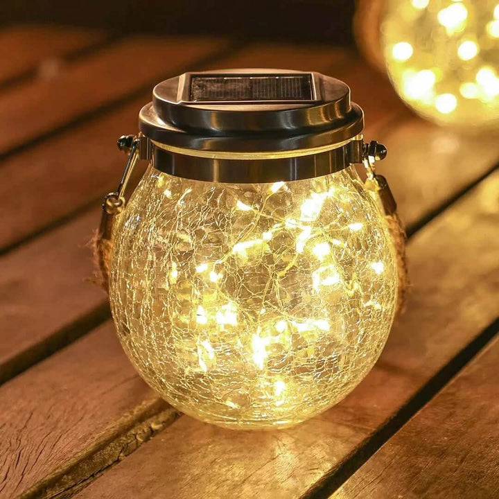 LumiSoleil – Solarbetriebene Glasbeleuchtung